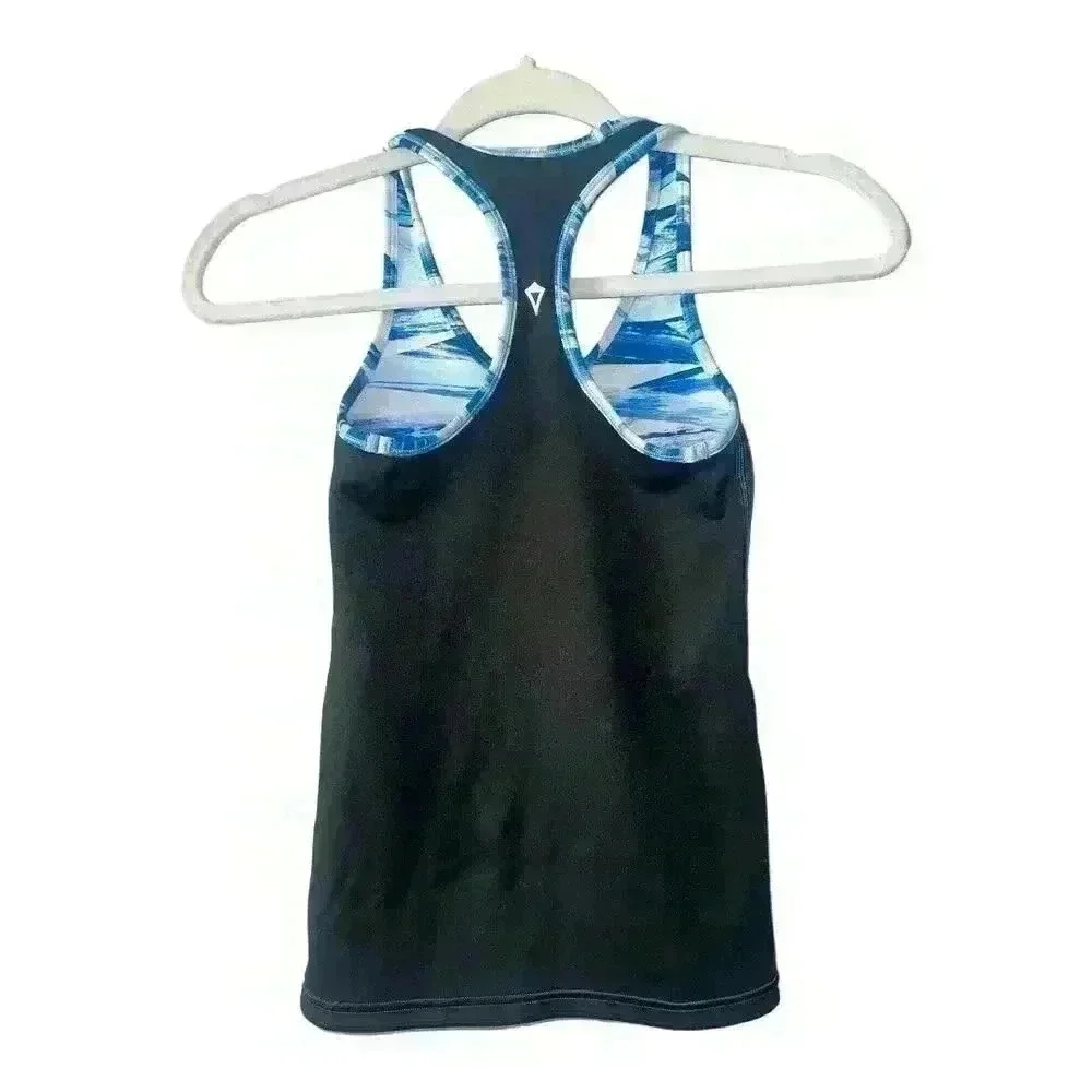 Ivivva by Lululemon Girls Blue Racerback Tank, Approx Size 6